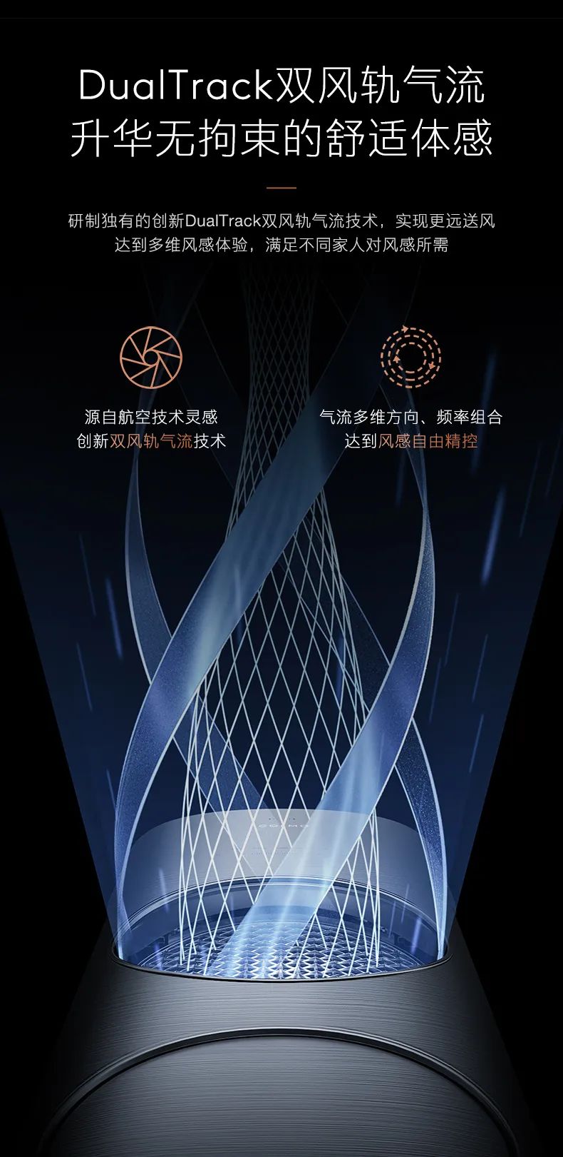 COLMO家用空調柜機星圖系列星圖柜機