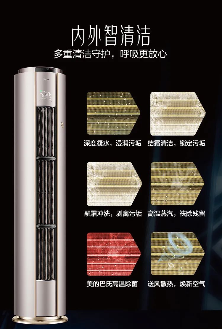【舒適星】藝術柜機YB100