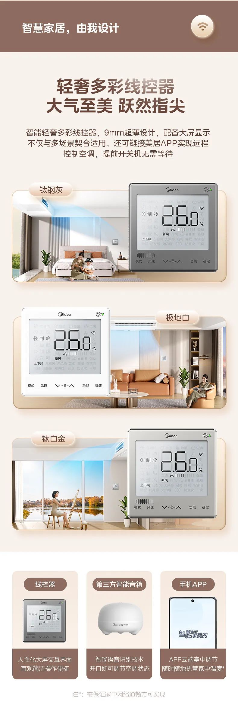 美的 家用中央空調風管機設計家