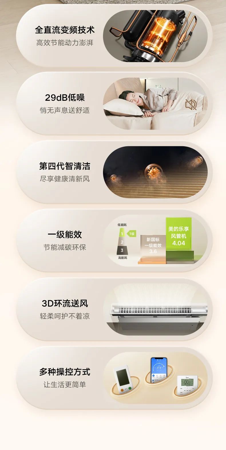 家用中央空調(diào)風(fēng)管機樂享2代