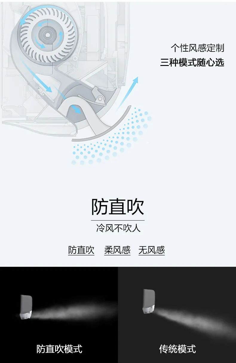【無風感】智能變頻掛機FA201