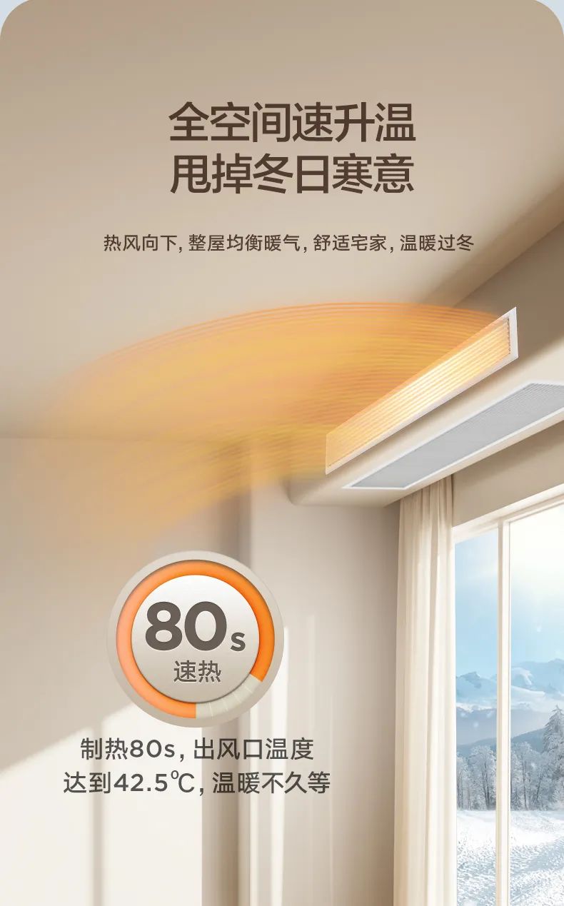 美的 家用中央空調風管機悅享3代