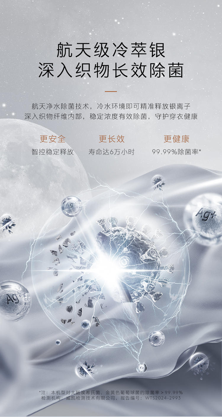COLMO 滾筒洗衣機 星澤灰 CGU10H-HS1