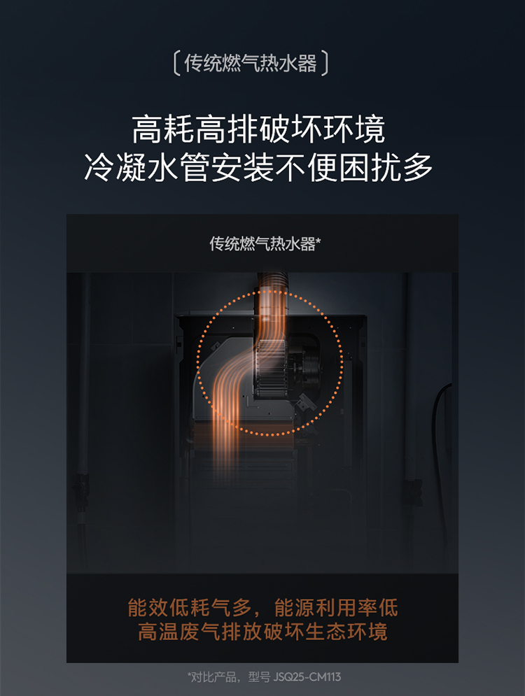 COLMO 冷凝式燃氣熱水器 鋯石藍 JSLQ27-CTE816